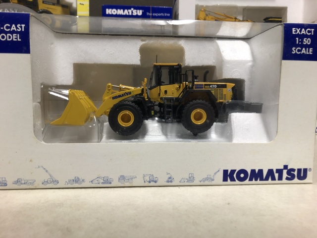 宅配】福島県会津若松市のミニカー買取実績｜コマツ「1/50 WA470