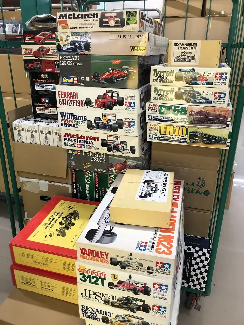 宅配】京都府京都市のプラモデル買取実績｜タミヤ「1/12 RE-20」「FW