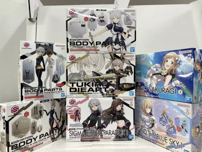 宅配買取】三重県多気郡明和町の美プラとガンプラの買取実績｜30MSなど