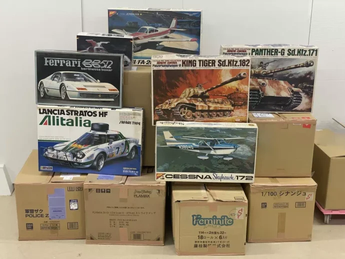 宅配買取】滋賀県長浜市のプラモデルの買取実績｜バンダイ「1/24