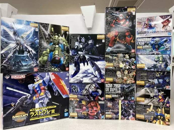 山形県新庄市のガンプラの買取実績｜「MG 1/00 ガンダムX」「MG 1/00