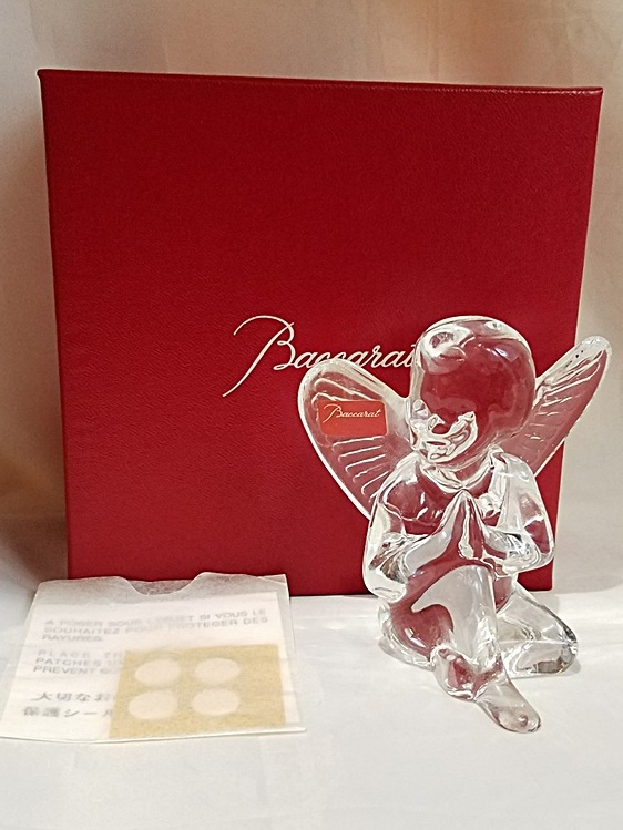 買取実績】Baccarat バカラ クリスタル 天使 エンジェル フィギュリン