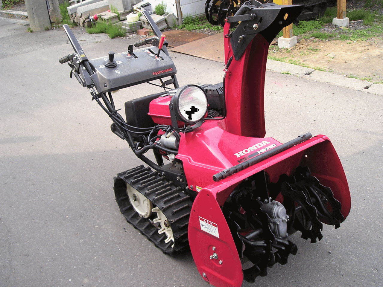 除雪機 ホンダ 7馬力除雪機 HS－760 2段シューター 整備済み