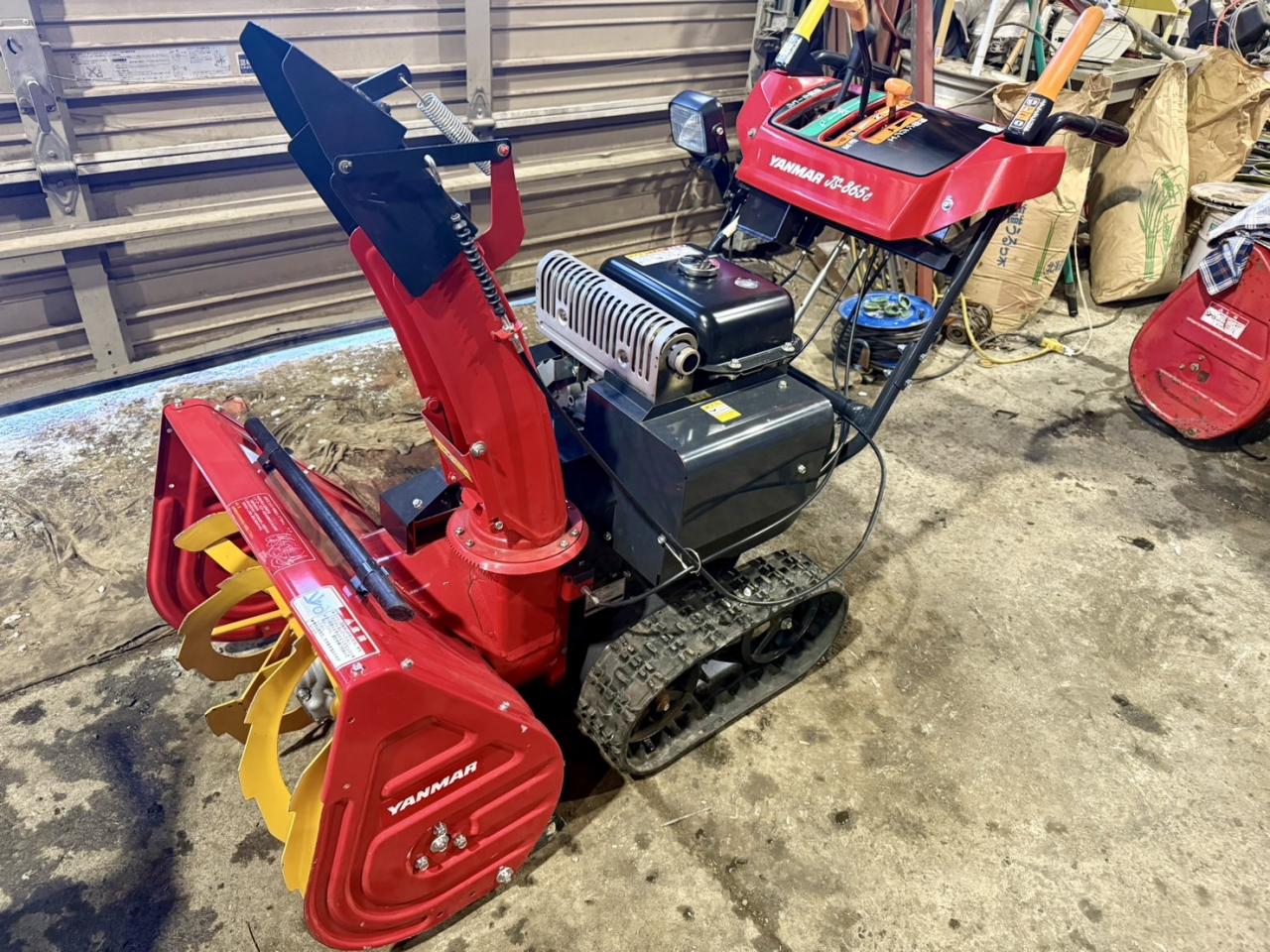 除雪機 超極上！軽整備済即納！ヤンマー JS-865C 8馬力 家庭用除雪機