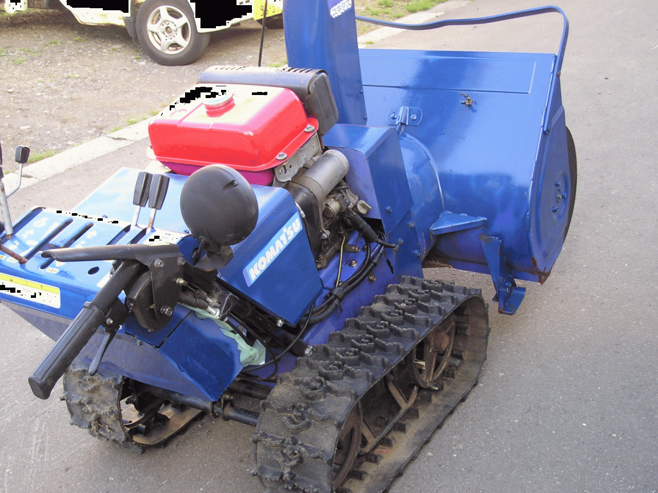 除雪機 コマツ 10馬力除雪機 KSS10SDF 整備済み 使いやすい大き