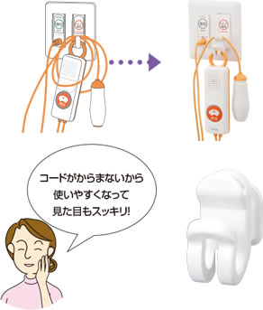 子機サポート製品｜医療施設用｜ナースコールのケアコム