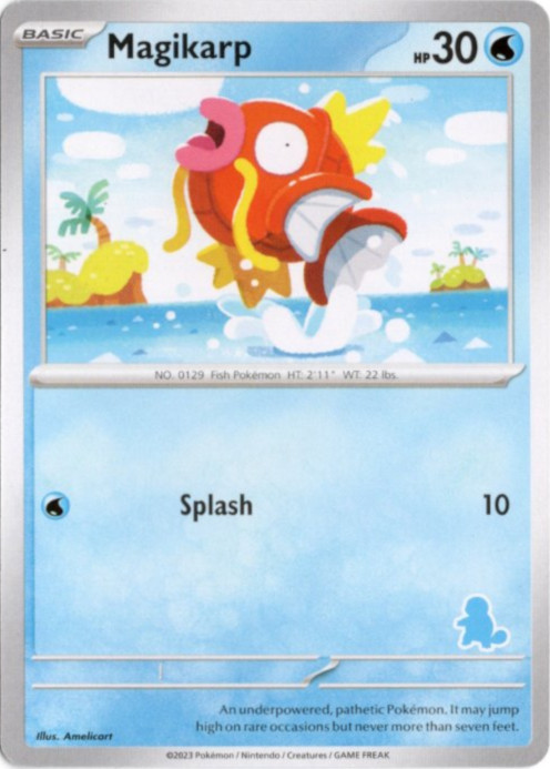 コイキング 海外版 英語版 Magikarp 海外限定イラスト【Card Chicken】