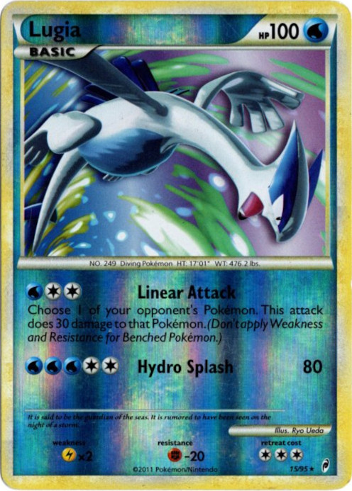 ルギア 海外版 英語版 リバホロ Lugia - 15/95 - 海外限定イラスト