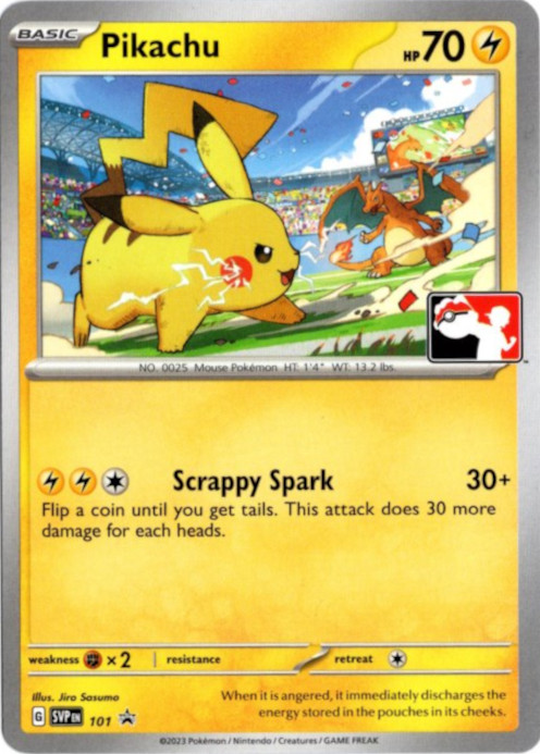ピカチュウ 海外版 英語版 プロモ Pikachu - SVP101 -【Card Chicken】