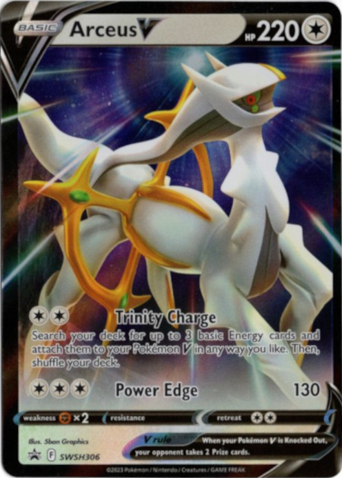 アルセウスV 海外版 英語版 プロモ Arceus V - SWSH306 - 海外限定