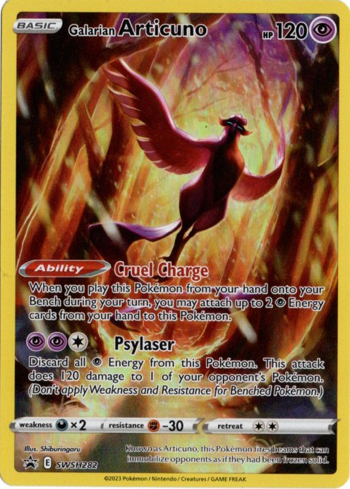 ガラルフリーザー 海外版 英語版 プロモ Galarian Articuno - SWSH282