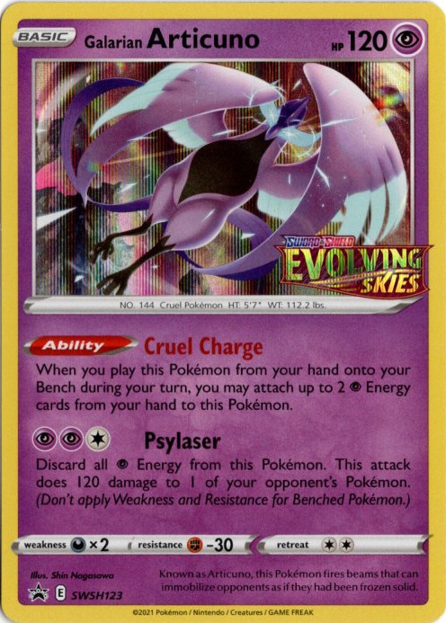 ガラルフリーザー 海外版 英語版 プレリリース プロモ Galarian