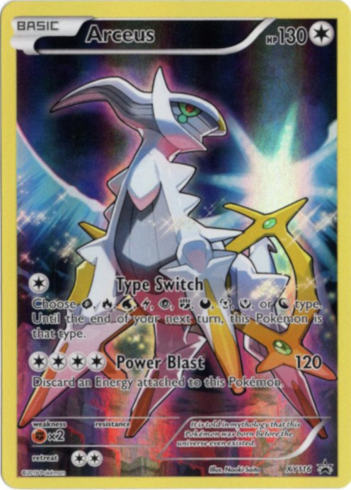 アルセウス CP5 海外版 英語版 プロモ Arceus - XY116 -【Card Chicken】