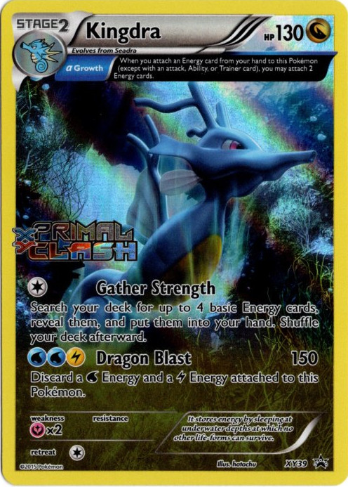 キングドラ 海外版 英語版 プロモ Kingdra - XY39 - 海外限定イラスト