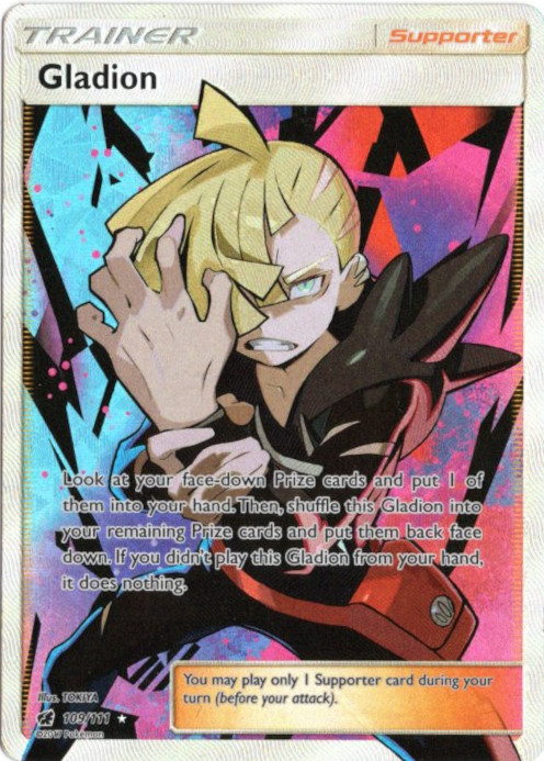 グラジオ SR 海外版 英語版 Gladion - 109/111 -【Card Chicken】