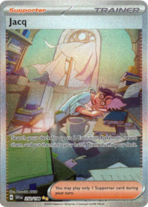 ジニア SAR 海外版 英語版 Jacq - 250/198 -【Card Chicken】