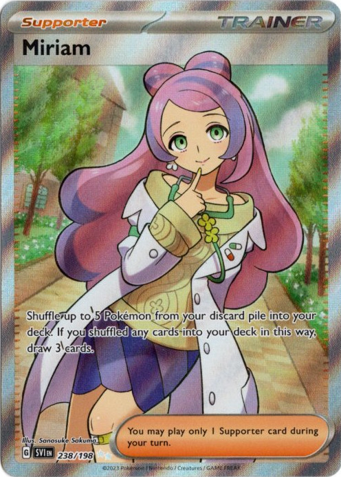 ミモザ SR 海外版 英語版 Miriam - 238/198 -【Card Chicken】