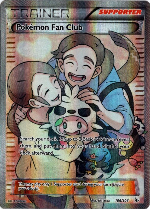 ポケモンだいすきクラブ SR 海外版 英語版 Pokemon Fan Club - 106/106