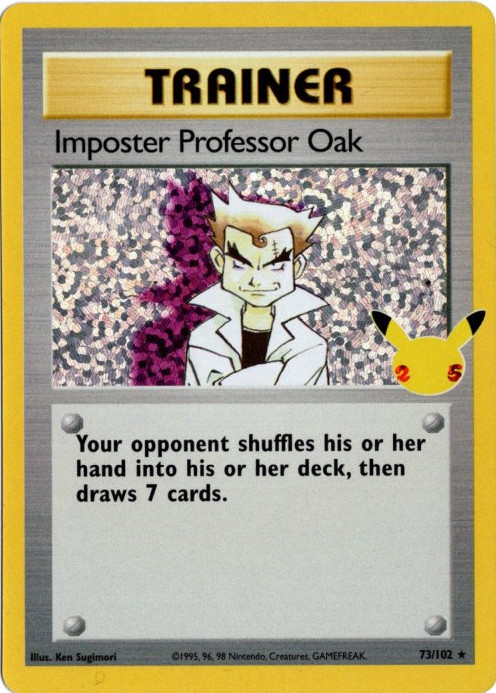 にせオーキドはかせ 海外版 英語版 25th Imposter Professor Oak - 73