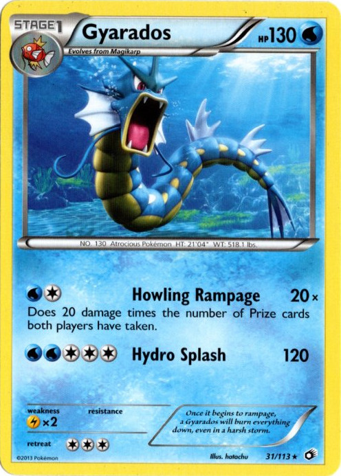 ギャラドス 海外版 英語版 Gyarados - 31/113 -【Card Chicken】