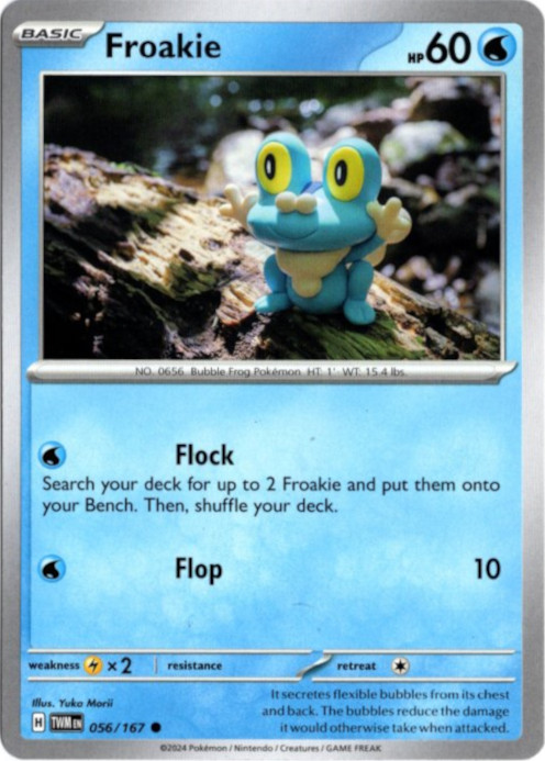 ケロマツ 海外版 英語版 Froakie - 056/167 -【Card Chicken】