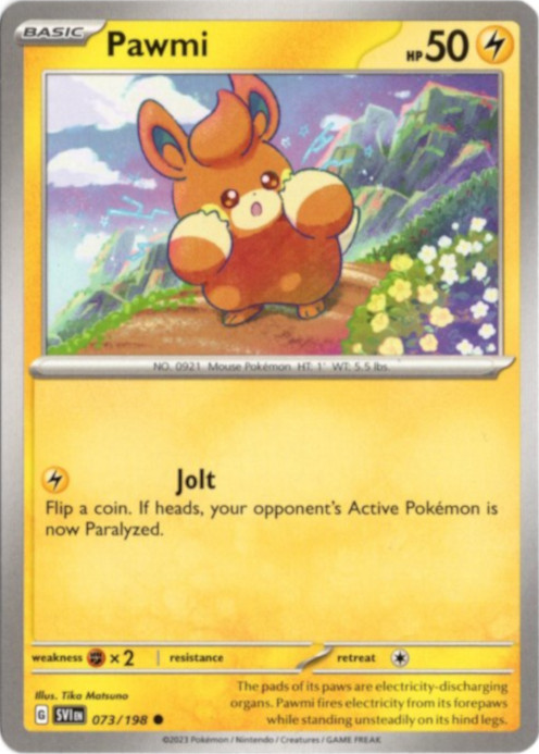 パモ 海外版 英語版 Pawmi - 073/198 -【Card Chicken】