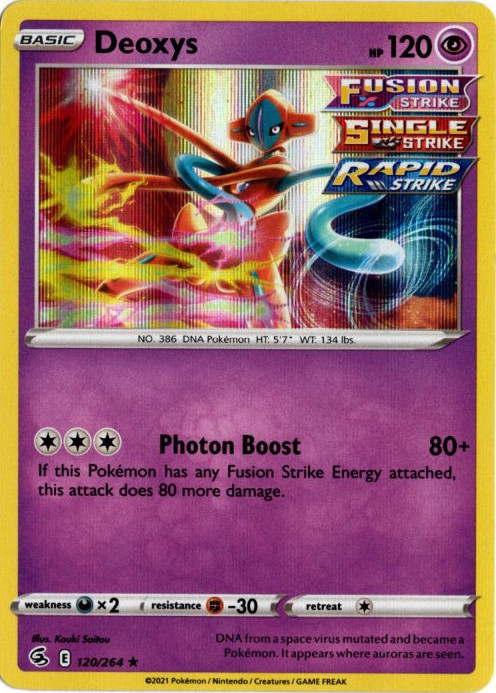 デオキシス 海外版 英語版 Deoxys - 120/264 -【Card Chicken】
