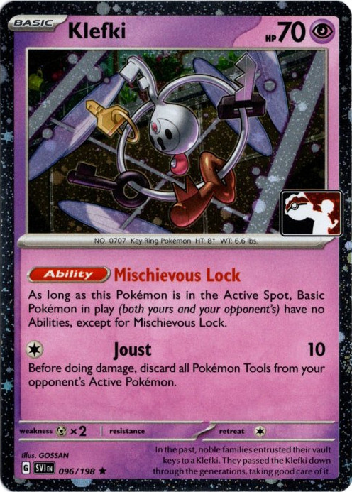 クレッフィ 海外版 英語版 Prize Pack Klefki - 096/198 -【Card Chicken】