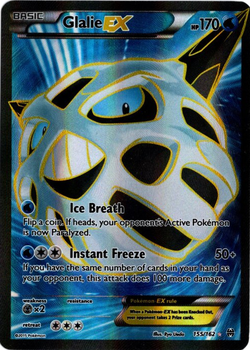 オニゴーリEX SR 海外版 英語版 Glalie EX - 155/162 -【Card Chicken】