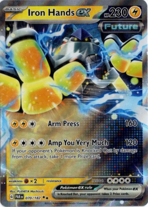 テツノカイナex 海外版 英語版 Iron Hands ex - 070/182 -【Card Chicken】