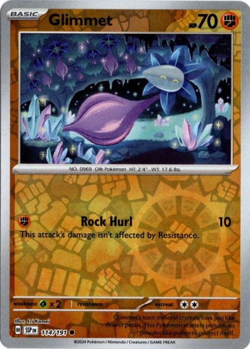 キラーメ 海外版 英語版 リバホロ Glimmet - 114/191 -【Card Chicken】