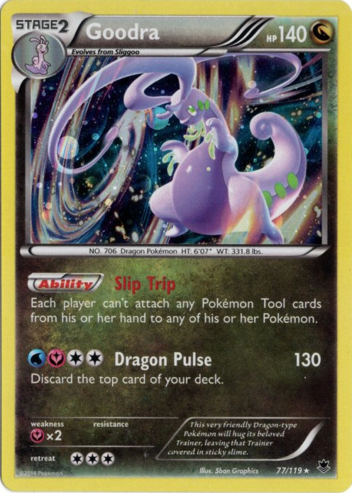 ヌメルゴン 海外版 英語版 プロモ Goodra - 77/119 -【Card Chicken】