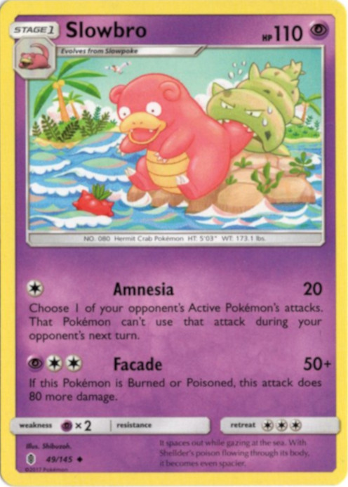 ヤドラン 海外版 英語版 Slowbro - 49/145 -【Card Chicken】