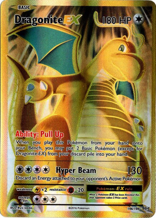 カイリューEX SR 海外版 英語版 Dragonite EX - 106/108 -【Card Chicken】