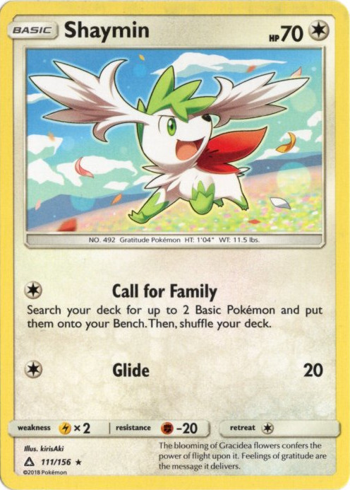 シェイミ 海外版 英語版 Shaymin - 111/156 -【Card Chicken】