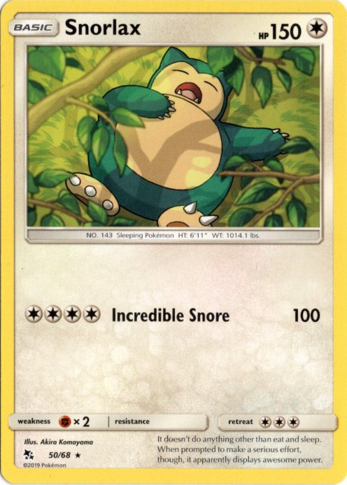 カビゴン 海外版 英語版 Snorlax - 50/68 -【Card Chicken】