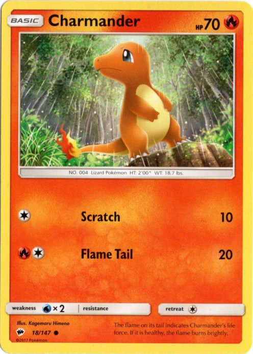 ヒトカゲ 海外版 英語版 Charmander - 18/147 -【Card Chicken】