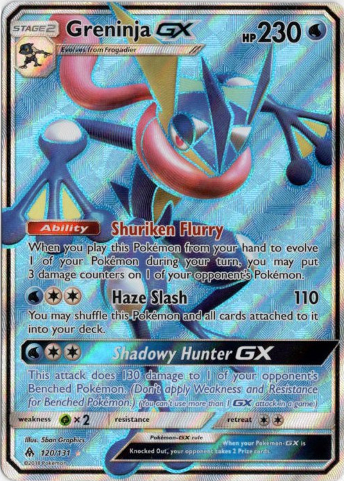 ゲッコウガGX SR 海外版 英語版 Greninja GX - 120/131 -【Card Chicken】