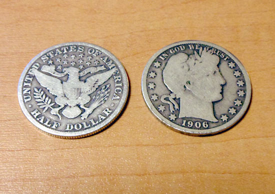 バーバー・ハーフダラー」 Barber Half Dollar バーバーコイン、100年