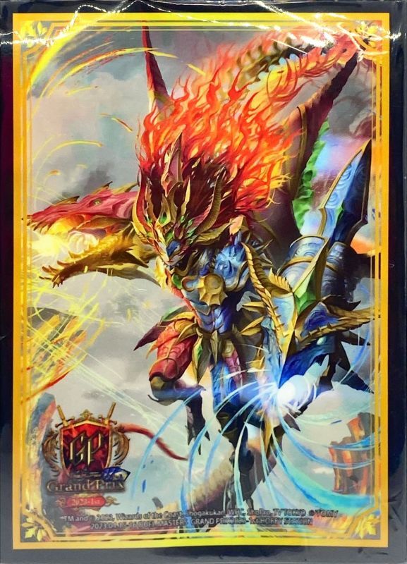 スリーブ『[GP2023-1st]爆炎龍覇モルトSAGA』60枚入り【サプライ】{-}