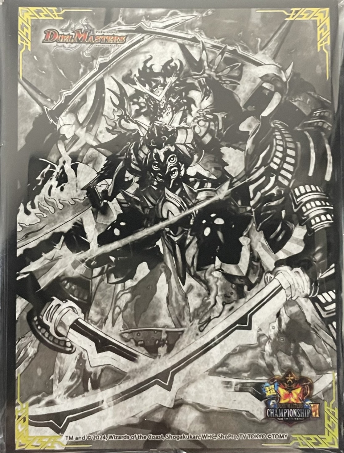 スリーブ『[超CSVI](モノクロ)ヴァルキリアス・武者・ムサシ「弐天