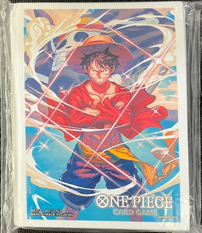 スリーブ『モンキー・D・ルフィ(リミテッドカードスリーブ)』70枚