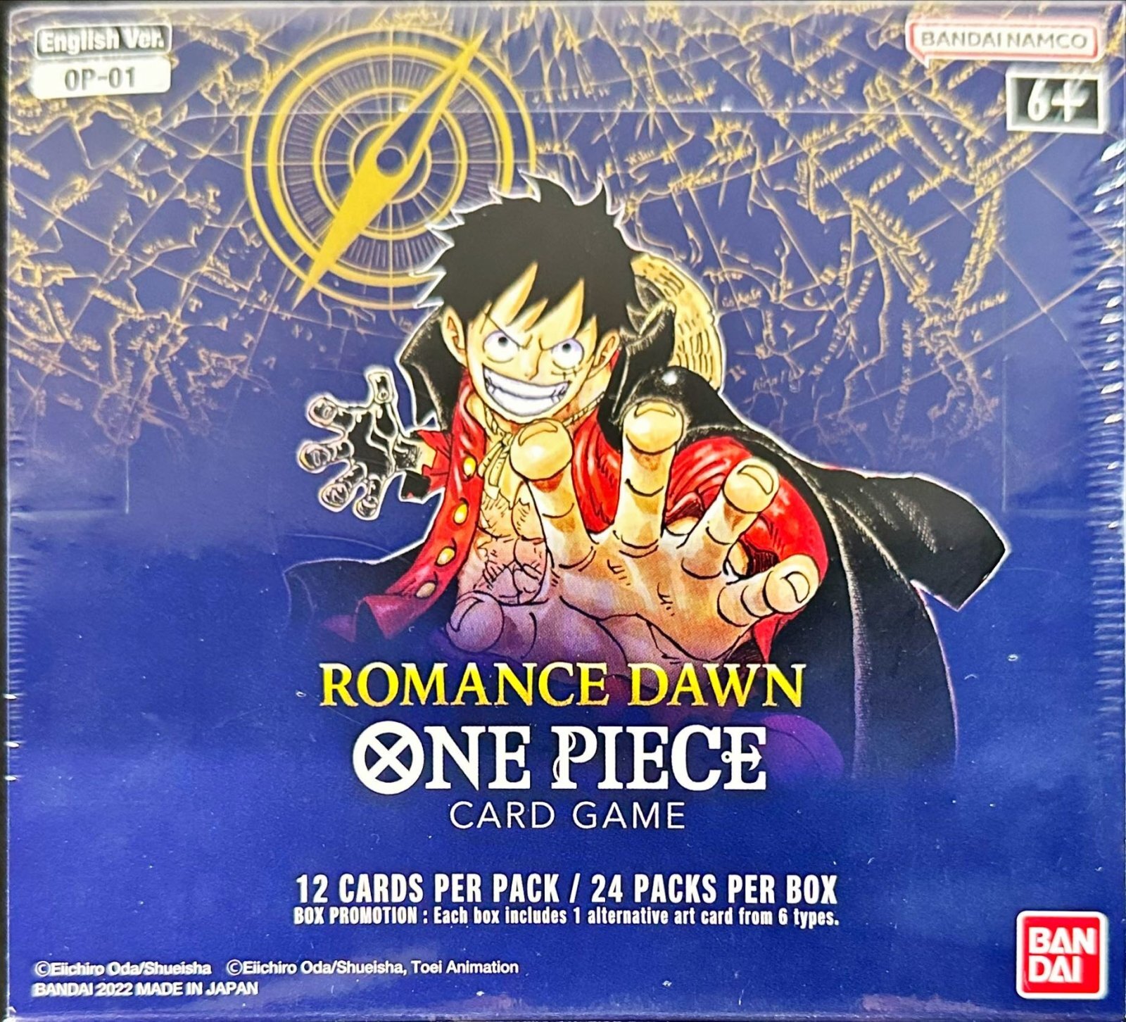 ブースターパック ROMANCE DAWN(英語版/初版/青底)【未開封BOX】{-}
