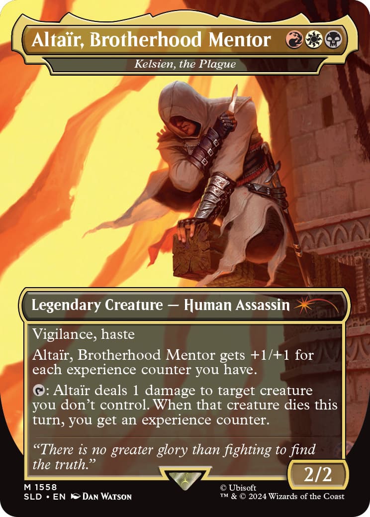 FOIL)(1558)Altair, Brotherhood Mentor // 疫病をもたらす者