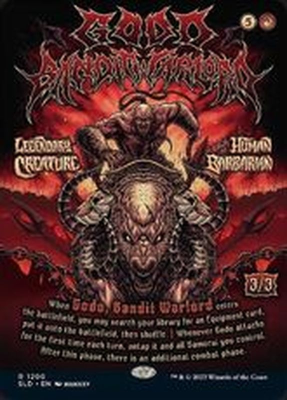 1200)山賊の頭、伍堂/Godo, Bandit Warlord《英語》【SLD】