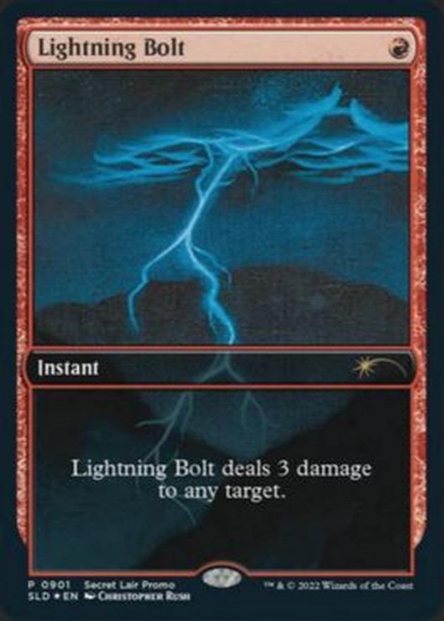 EX+](FOIL)(0901)稲妻/Lightning Bolt《英語》【SLD】