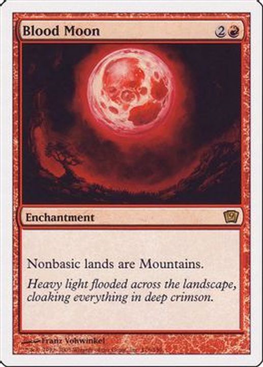 HPLD]血染めの月/Blood Moon《英語》【9ED】