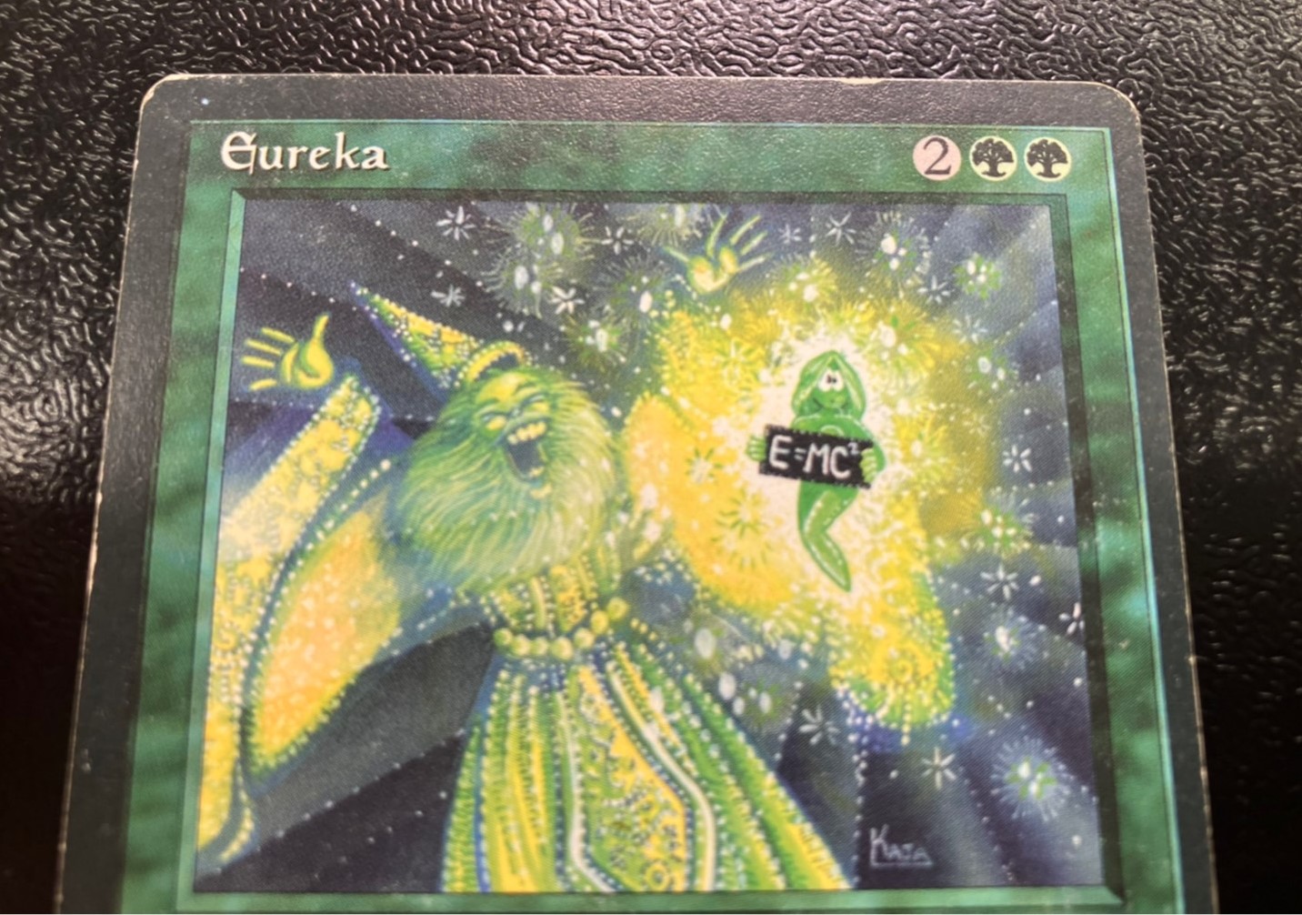 LEG eureka 伊語 1枚 MTG 再録禁止 legends エウレカ NM]Eureka