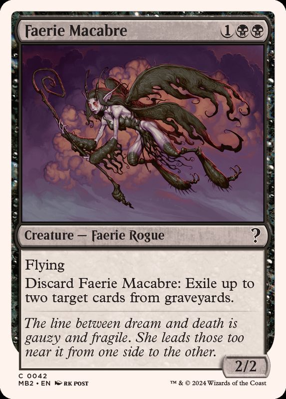 EX]フェアリーの忌み者/Faerie Macabre《英語》【Reprint Cards