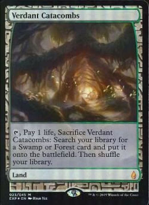 EX+](FOIL)新緑の地下墓地/Verdant Catacombs《英語》【EXP】